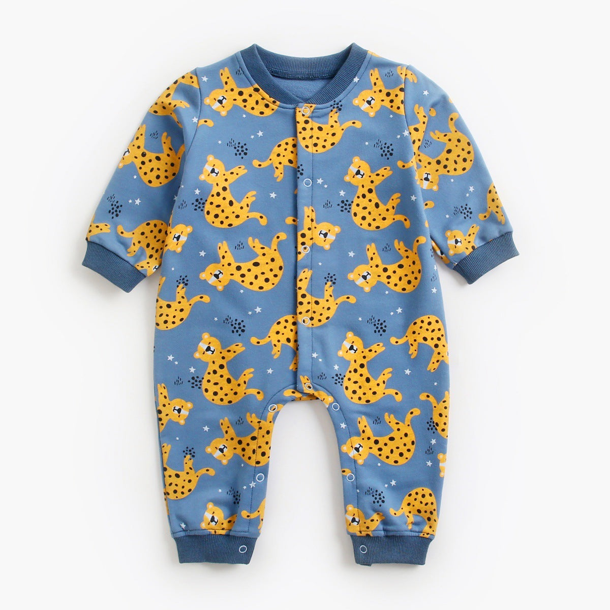 One-piece Spring And Autumn Baby Clothes Cartoon Long-sleeved