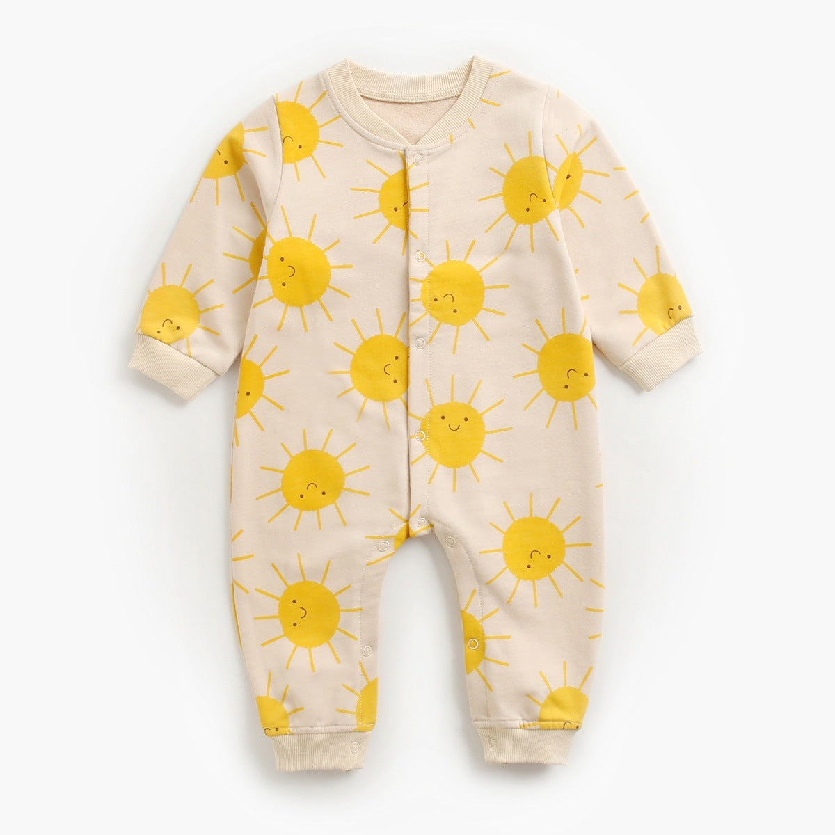 One-piece Spring And Autumn Baby Clothes Cartoon Long-sleeved